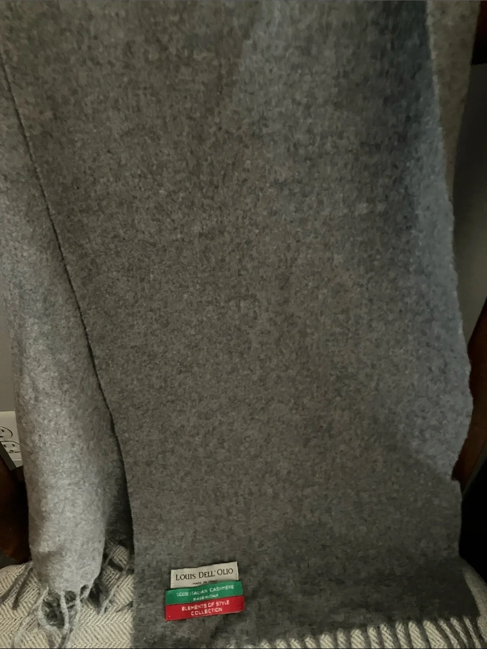 Louis Dell’Olio Italy Cashmere Men’s Scarf